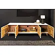 TV-skrinka 48411 Bailey 180cm Drevo Mango Bielené