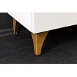 TV-skrinka 48411 Bailey 180cm Drevo Mango Bielené
