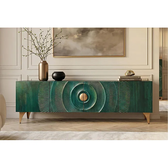 TV-skrinka 48525 Bailey 180cm Drevo Mango