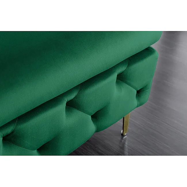 Taburetka 39611 Modern Barock Zamat Smaragdovozelená Taburetka 39611 Modern Barock Zamat Smaragdovozelená