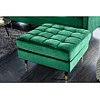 Taburetka 43133 Cozy Zamat Smaragdovozelená Taburetka 43133 Cozy Zamat Smaragdovozelená