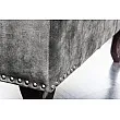 Taburetka 43521 Chesterfield Zamat šedá