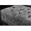 Taburetka 43521 Chesterfield Zamat šedá