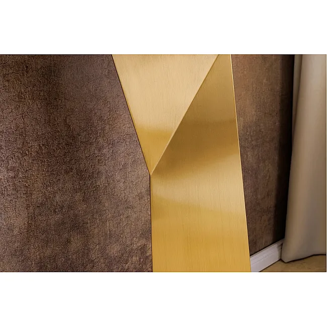 Toaletný stolík/Konzola Luxury - Biely Mramor