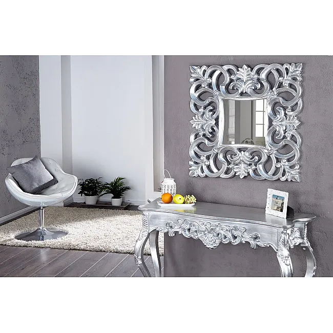 Zrkadlo Antic 15627 75x75cm Strieborné Zrkadlo Antic 15627 75x75cm Strieborné