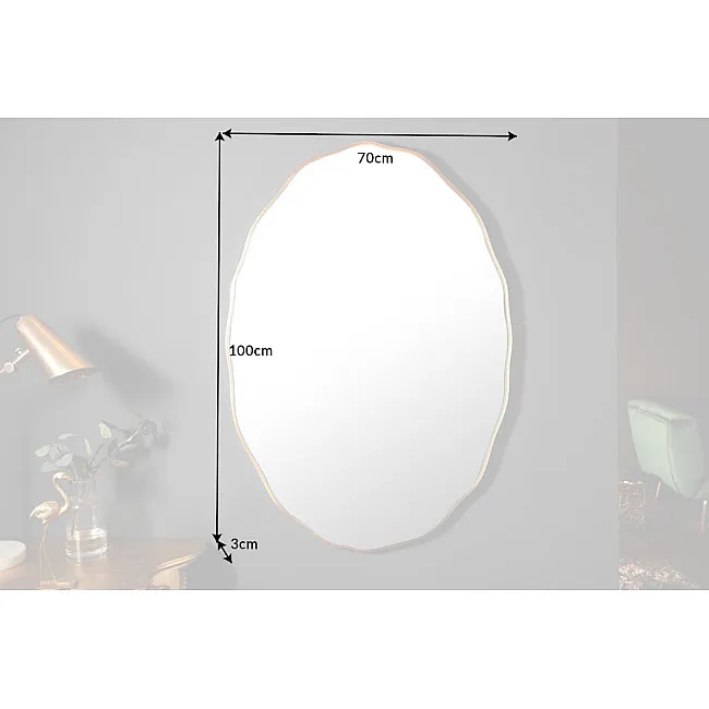 Zrkadlo 40696 100x70cm Elegancia gold Zrkadlo 40696 100x70cm Elegancia gold