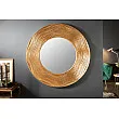 Zrkadlo 40697 Ø100cm gold Zrkadlo 40697 Ø100cm gold