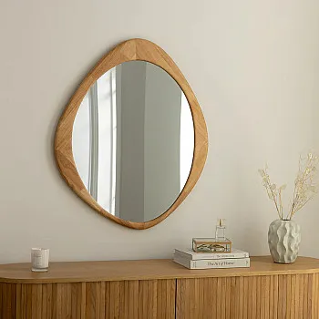 Zrkadlo 48244 Organic 90x75cm Dub dyha