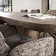 Jedálenský stôl XXL 20-28 Arcadia 300x120cm Drevo Hnedá Acacia