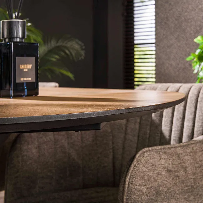 Jedálenský stôl 28-86 Ovál 215x105cm Teak dyha Jedálenský stôl 28-86 Ovál 215x105cm Teak dyha
