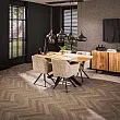 Rozkladací jedálenský stôl 29-69 175/275x90cm Masív Drevo Acacia Rozkladací jedálenský stôl 29-69 175/275x90cm Masív Drevo Acacia
