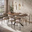 Jedálenský stôl 29-75B Arhus 180x90cm Drevo Hnedá Acacia