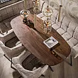 Jedálenský stôl 29-75B Arhus 180x90cm Drevo Hnedá Acacia