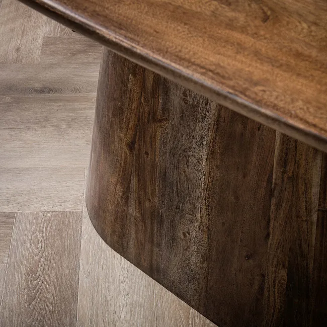Jedálenský stôl 55-94 Central 215x105cm Masív Drevo Acacia