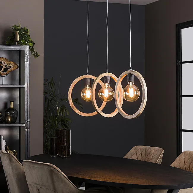 Luster 70-23 3L Round wood Mango Luster 70-23 3L Round wood Mango