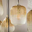 Luster 70-96 Stripe 5+4L Jantar Glass