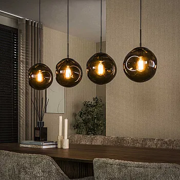 Luster 74-57S Stellar 4L Brown Glass