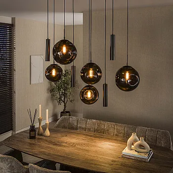 Luster 74-64 Stellar 5+4L Brown Glass