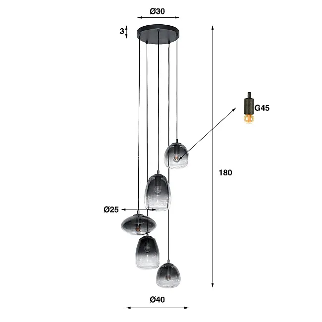 Luster 77-95 5L Mix Glass Luster 77-95 5L Mix Glass