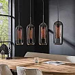 Luster 78-31 4L Smoke Glass Luster 78-31 4L Smoke Glass