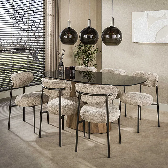 Luster 79-10S Sfere 3L Brown Glass