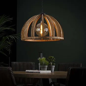 Luster 83-66 Wooden curved mango frame - PRODUKT JE SKLADOM U NÁS - 1Ks