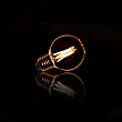 Filament LED žiarovka 84-65 Ø7cm Amber glass