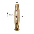 Stojaca lampa 70-52 Orbit 3L Drevo Mango