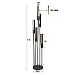 Stojaca lampa 72-00 Tube 5L