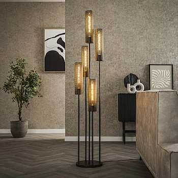 Stojaca lampa 73-83 Tube Mesh 5L