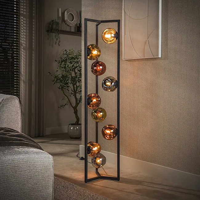 Stojaca lampa 74-47 Stellar 9L Multicolour Glass