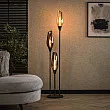 Stojaca lampa 76-90B Cocoon 3L Multicolour glass