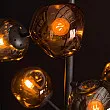 Stojaca lampa 77-77 6L Molecule Mix Glass
