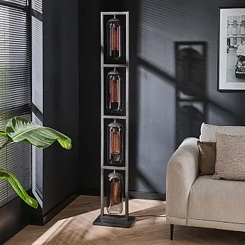 Stojaca lampa 78-38 4L Tower Smoked Glass Stojaca lampa 78-38 4L Tower Smoked Glass