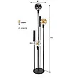 Stojaca lampa 79-14 Sfere 3L Multicolour Glass