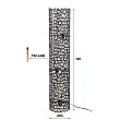 Stojaca lampa 80-45 Weaver 3L Black Aluminium