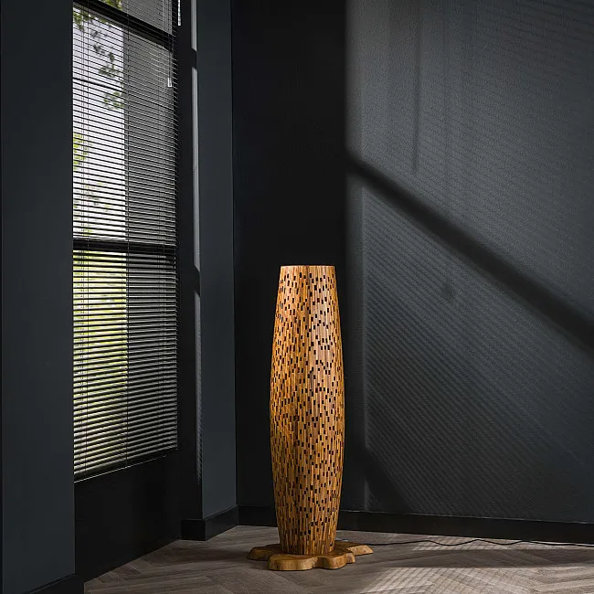 Stojaca lampa 80-80 Bars 2L Drevo Teak