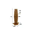 Stojaca lampa 80-80 Bars 2L Drevo Teak