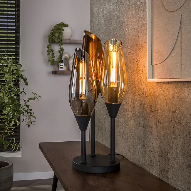Stolová lampa 76-87 Cocoon 3L Mulicolour glass