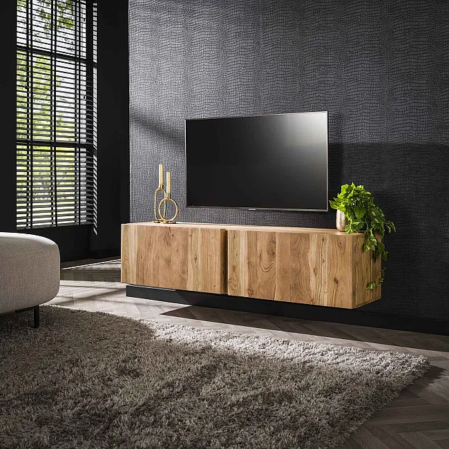 TV-skrinka 28-51 Block 150cm Drevo Acacia TV-skrinka 28-51 Block 150cm Drevo Acacia