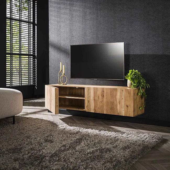TV-skrinka 28-51 Block 150cm Drevo Acacia TV-skrinka 28-51 Block 150cm Drevo Acacia
