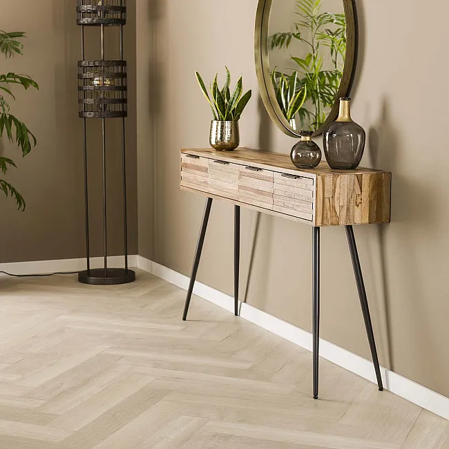 Toaletný stolík/Konzola Teca 27-13 Teak drevo Toaletný stolík/Konzola Teca 27-13 Teak drevo